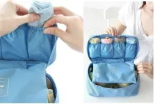 Portable Multi-Functional Socks Underwear Bra Organizer Case Travel Storage Bag